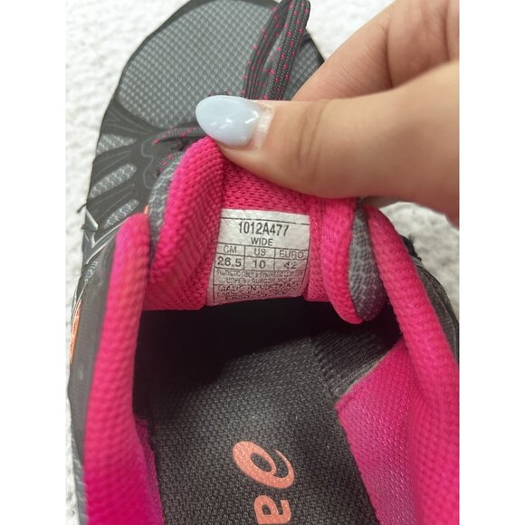 Asics Shoes Womens 10 Pink Gray Gel-Venture Athletic Running Outdoor Sneakers - Picture 7 of 8